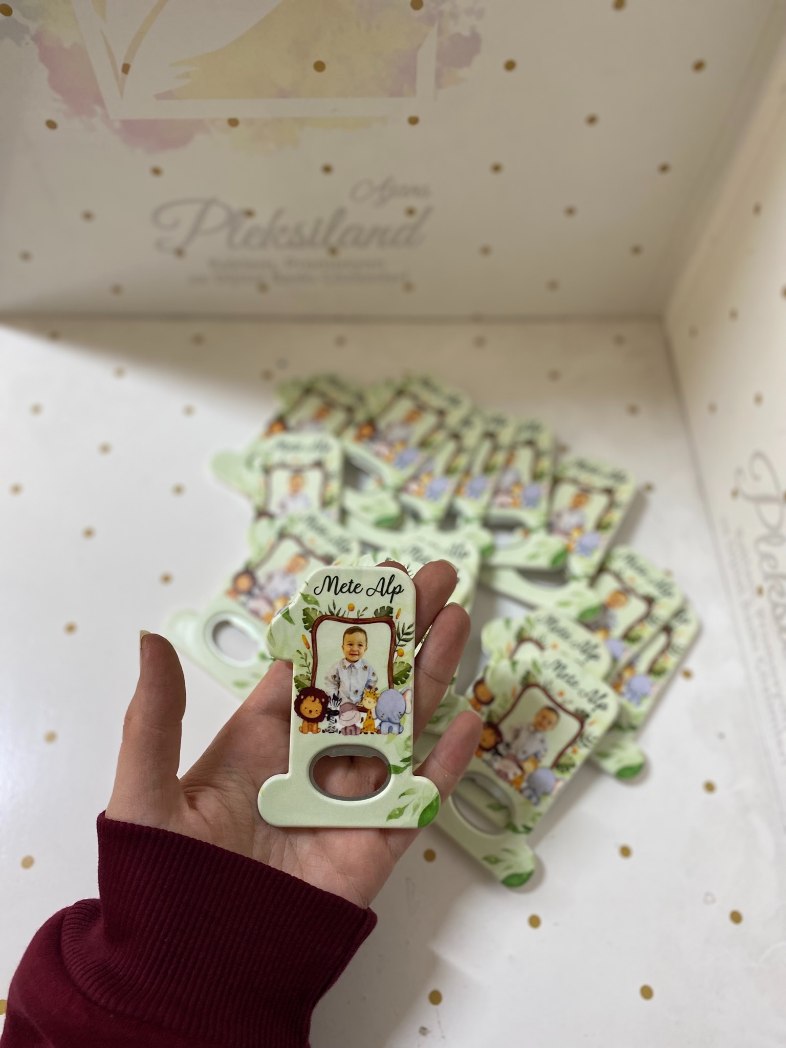 1 Yaş Açacak Magnet 25 Adet 