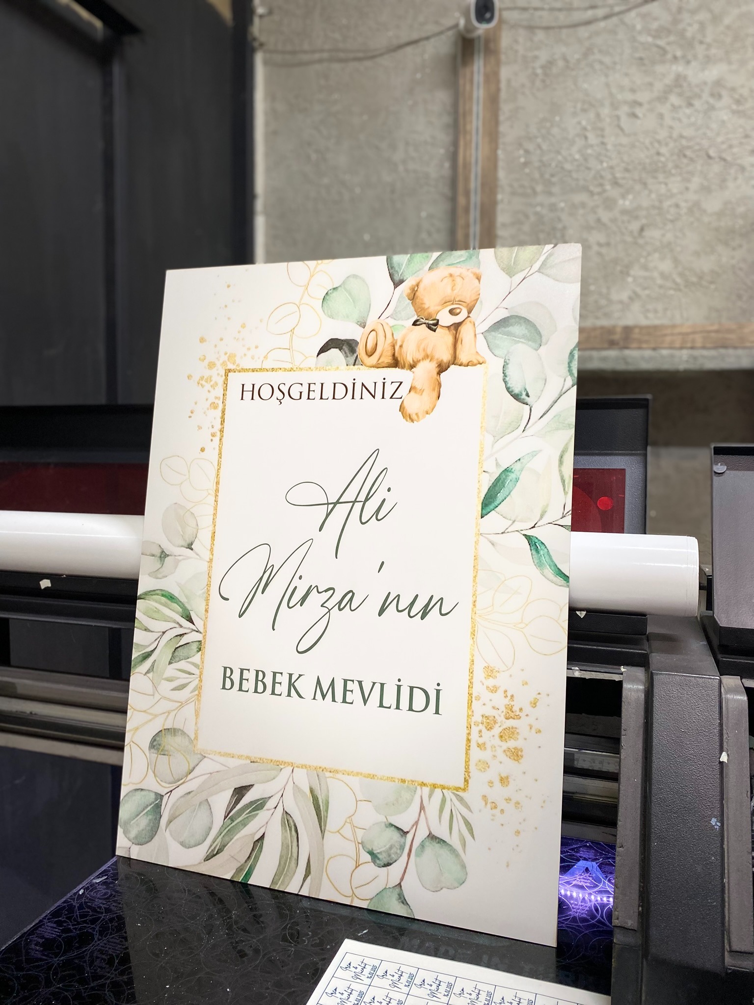 Kapı Karşılama Panosu - Mevlüd 