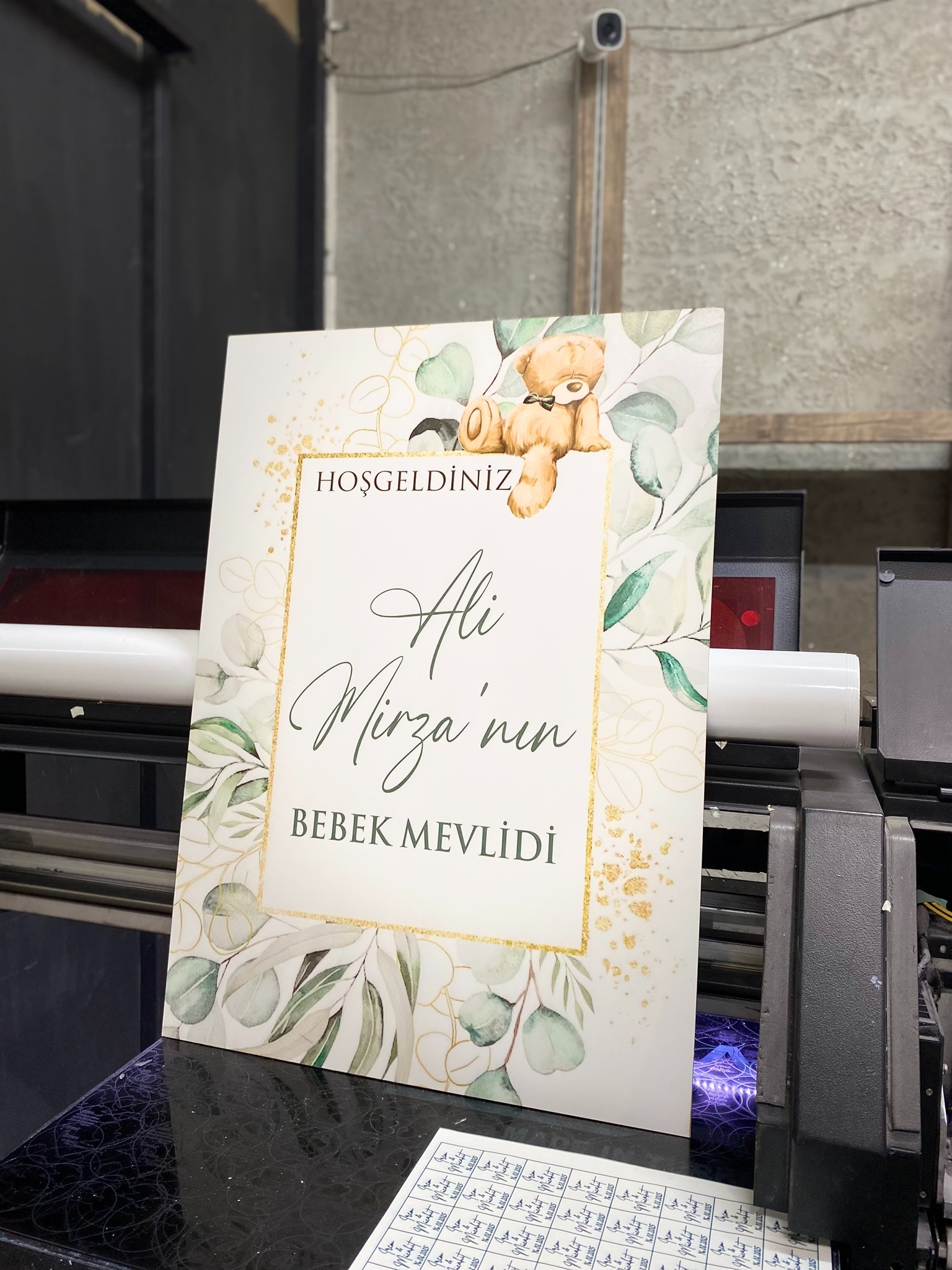 Kapı Karşılama Panosu - Mevlüd 