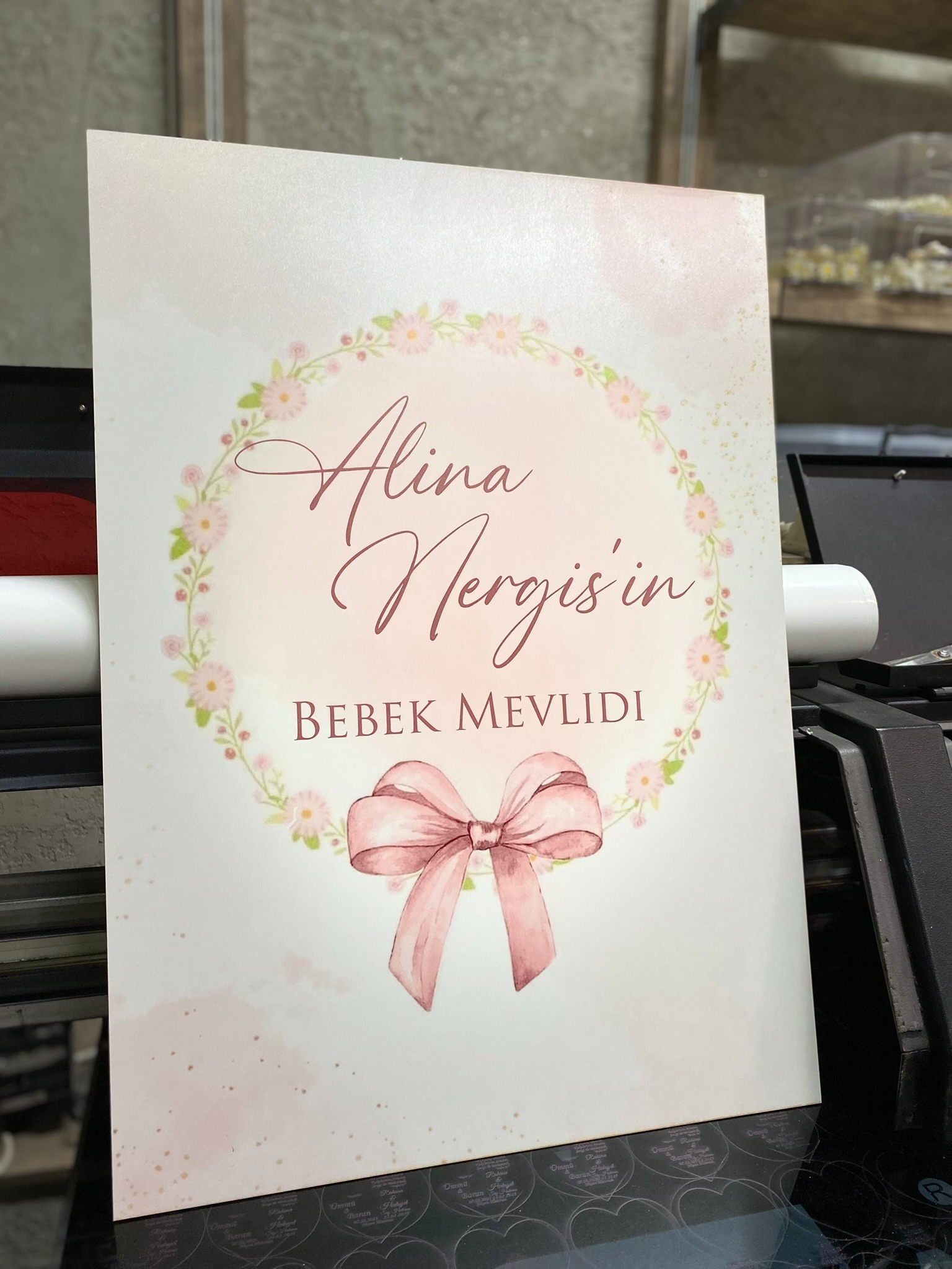 Kapı Karşılama Panosu - Mevlüd 