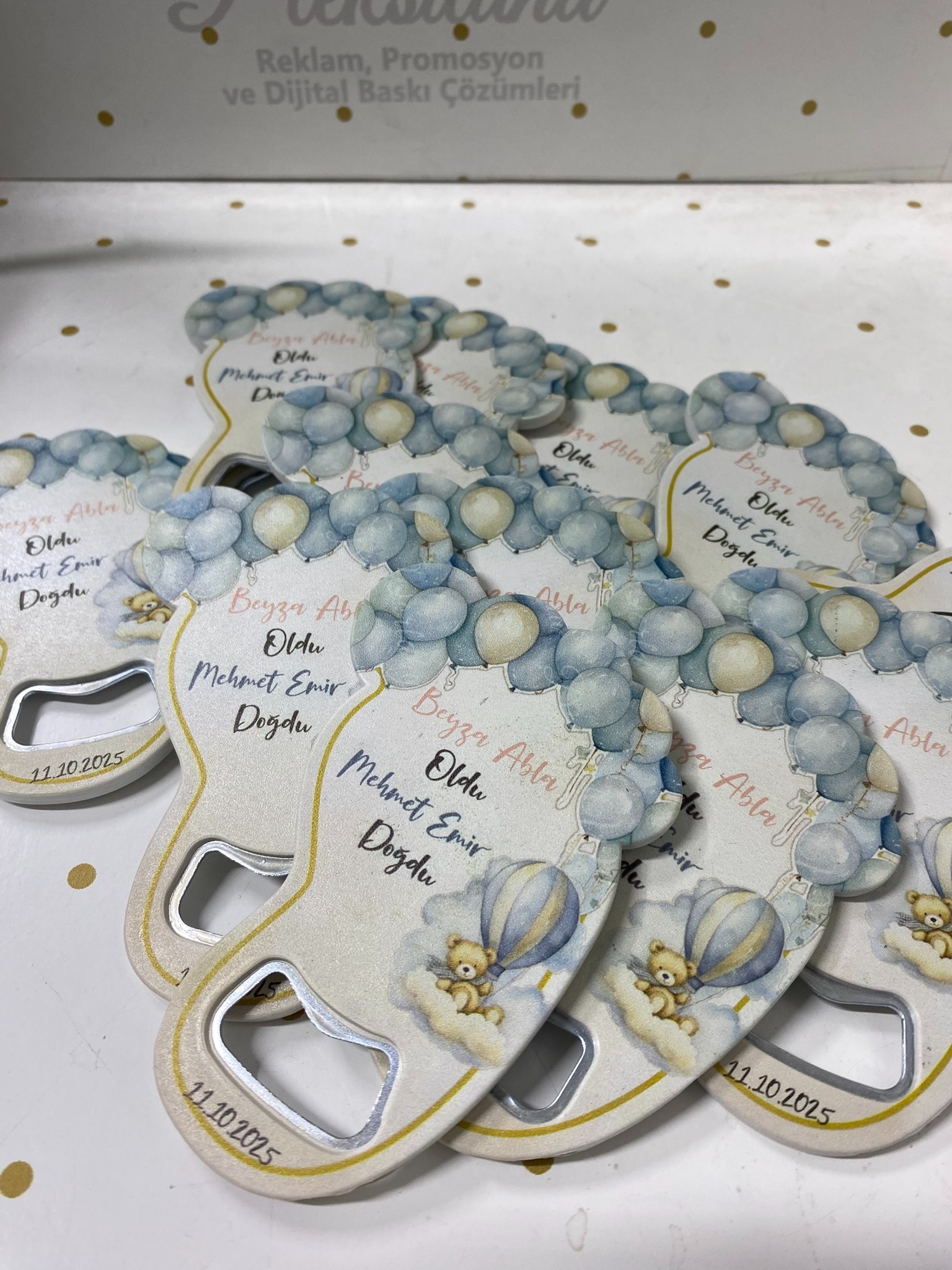 Balon Ayak Magnet Açacak 25 Adet