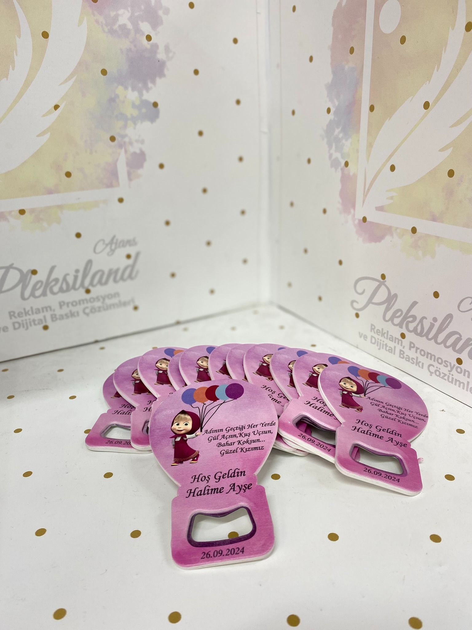 Balon Ayak Magnet Açacak 25 Adet