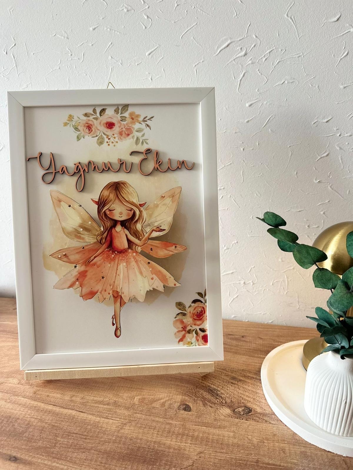 Peri Kızı Işıklı Kapı Süsü