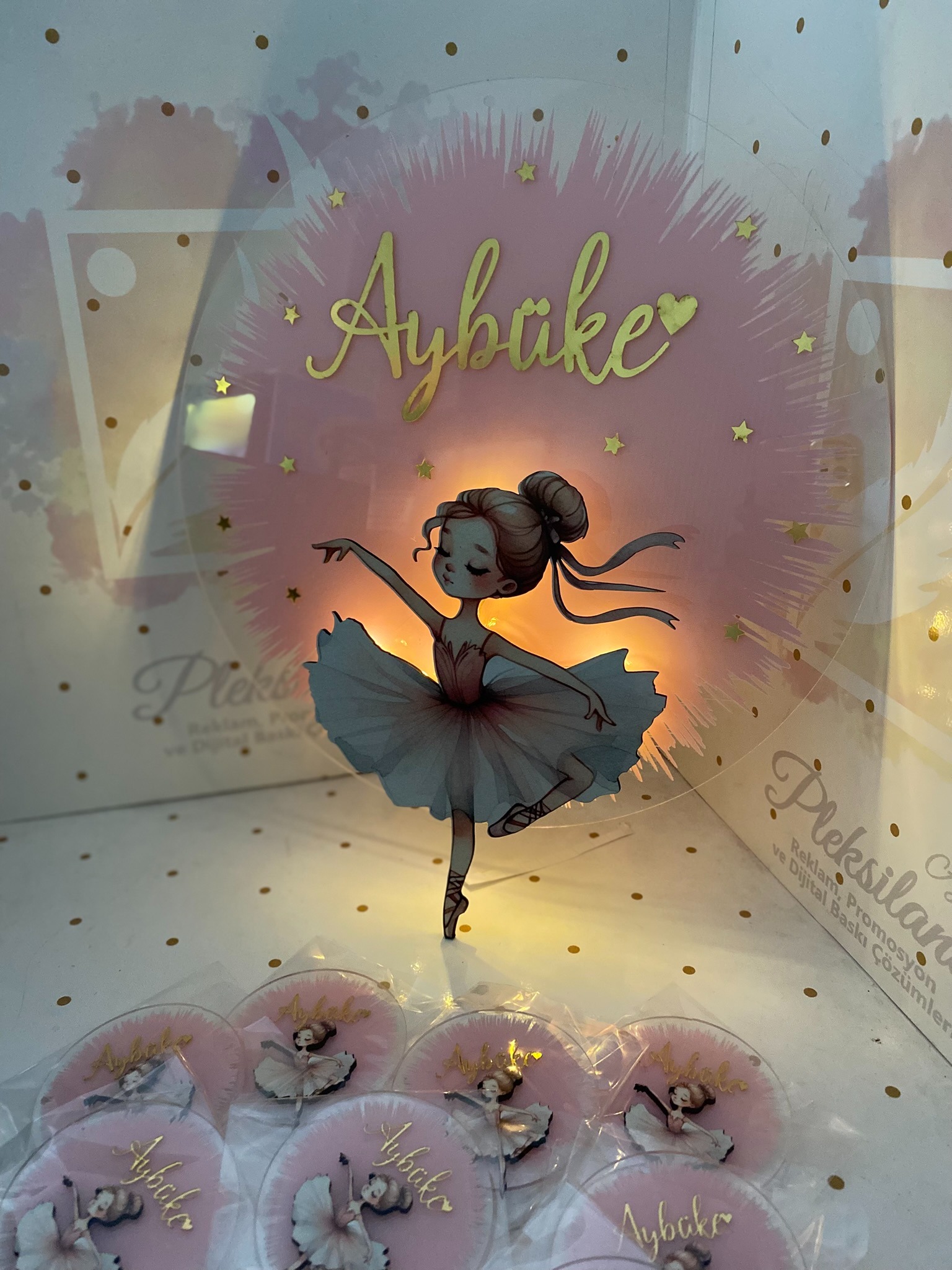 25 Adet Peri Kızlı Magnet ve Kapı Süsü Set