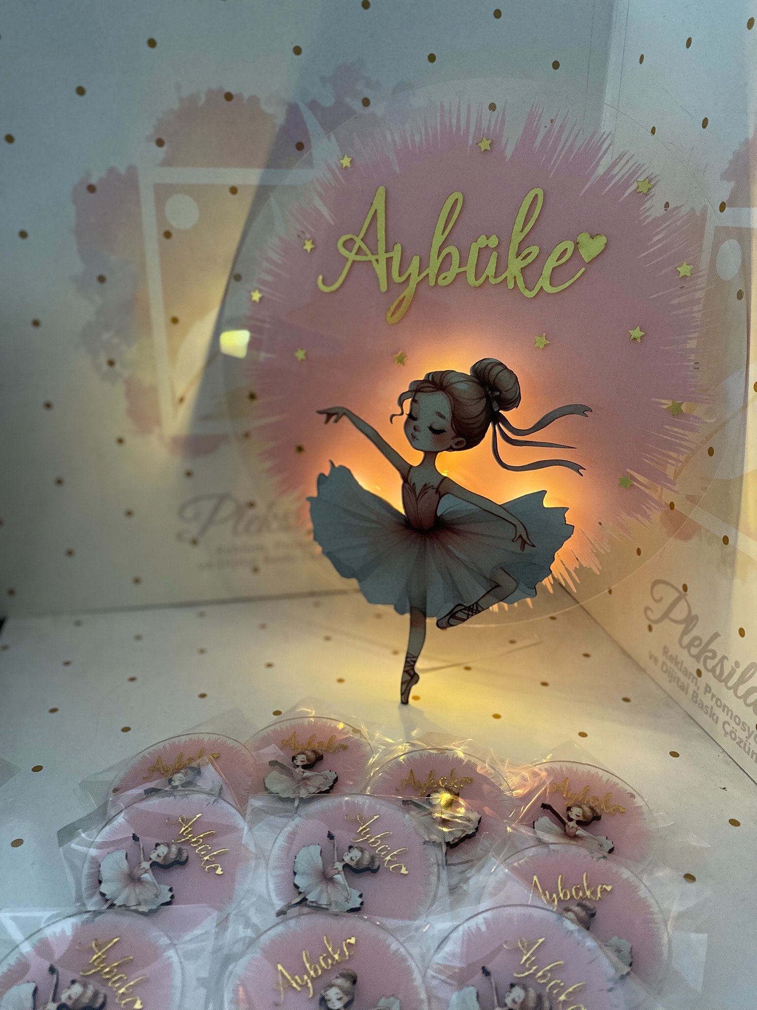 25 Adet Peri Kızlı Magnet ve Kapı Süsü Set