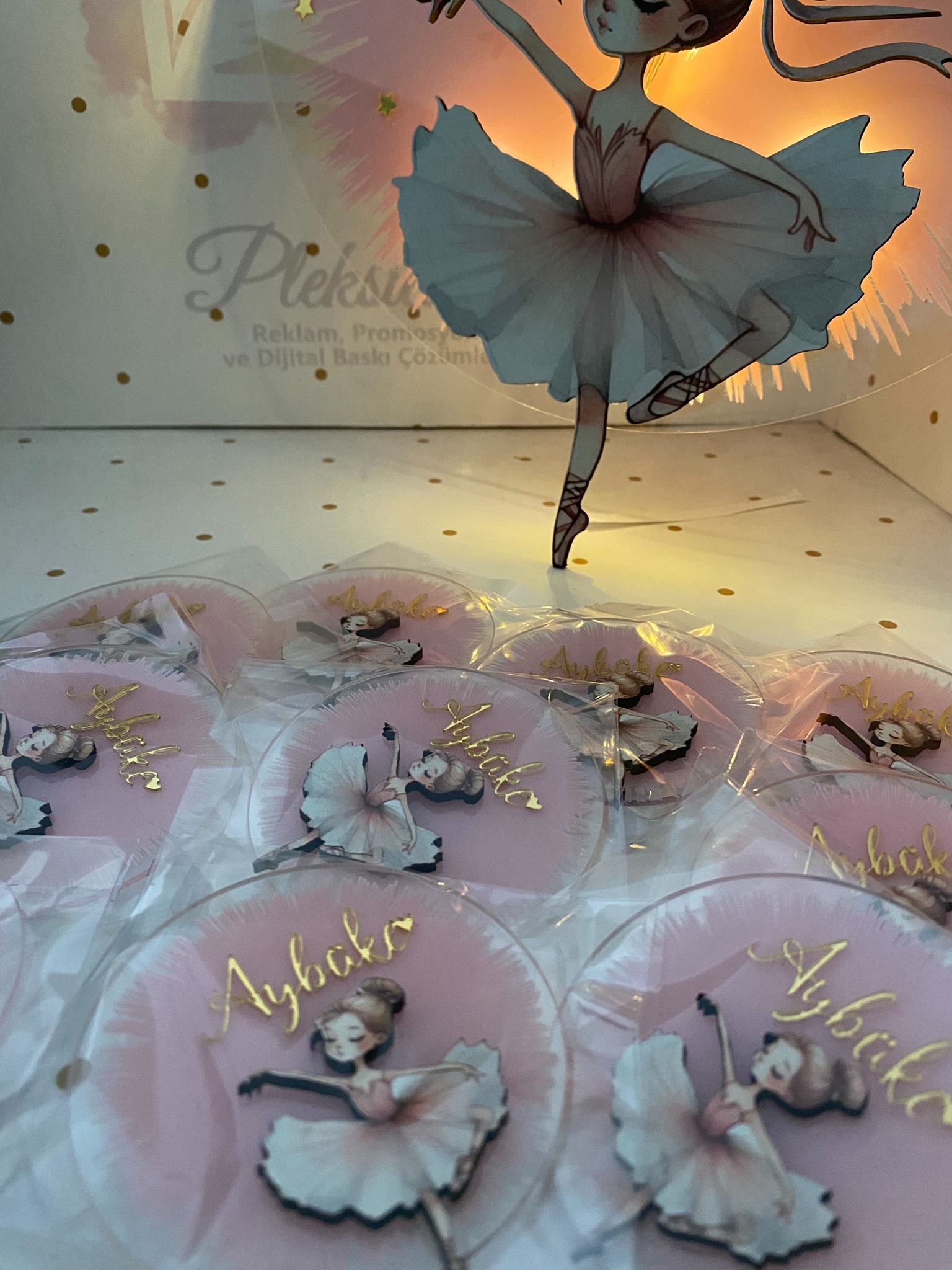 25 Adet Peri Kızlı Magnet ve Kapı Süsü Set