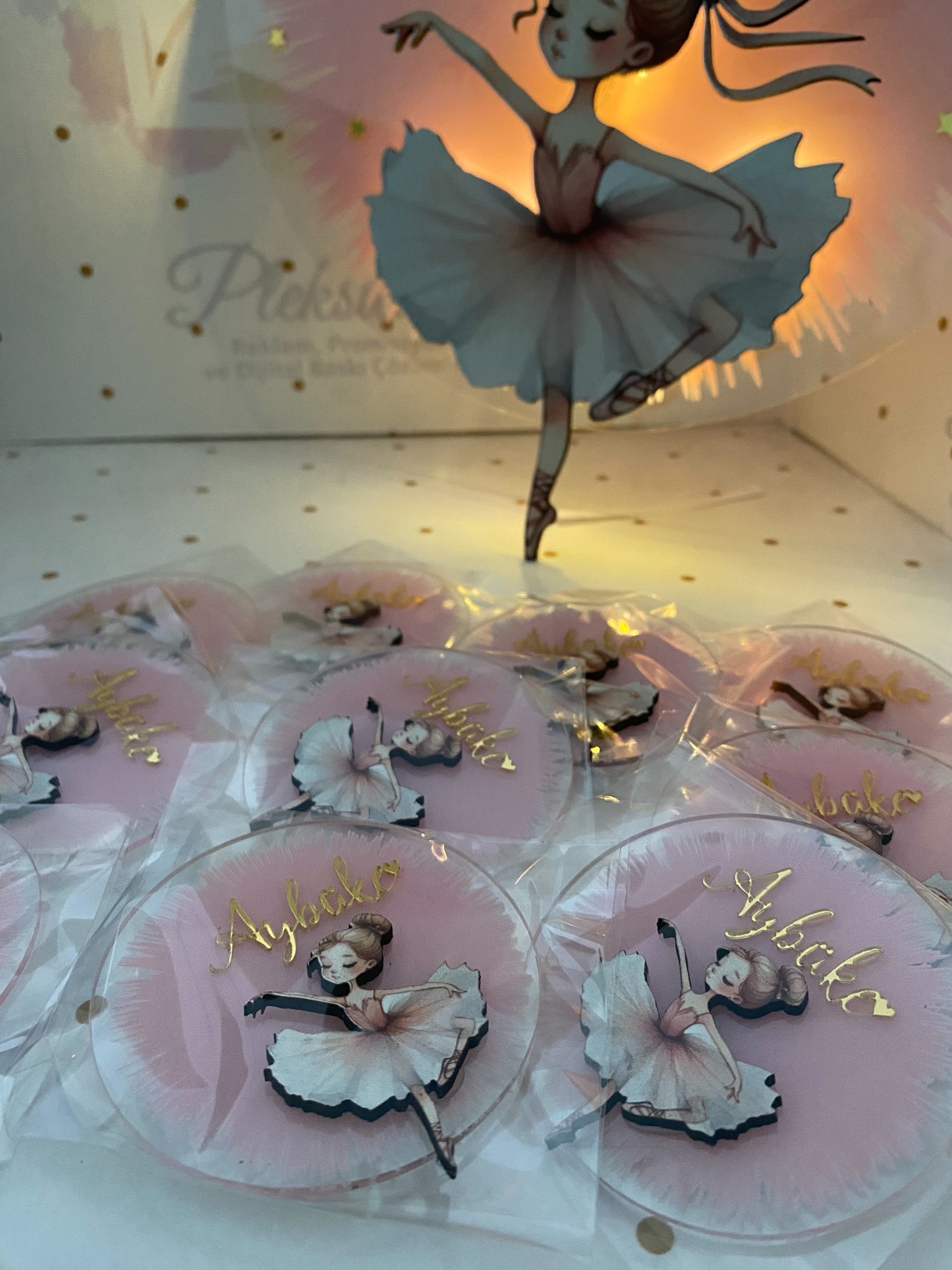 25 Adet Peri Kızlı Magnet ve Kapı Süsü Set